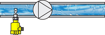 Droogloopbeveiliging in het koelwatersysteem