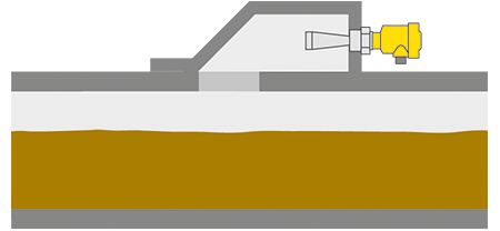 Debietmeting in de mudretourleiding