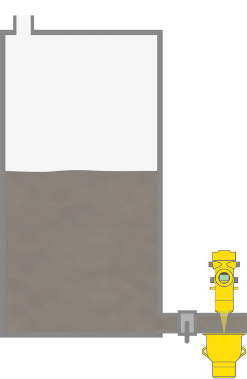 Soortelijkemassameting in de mudtanks