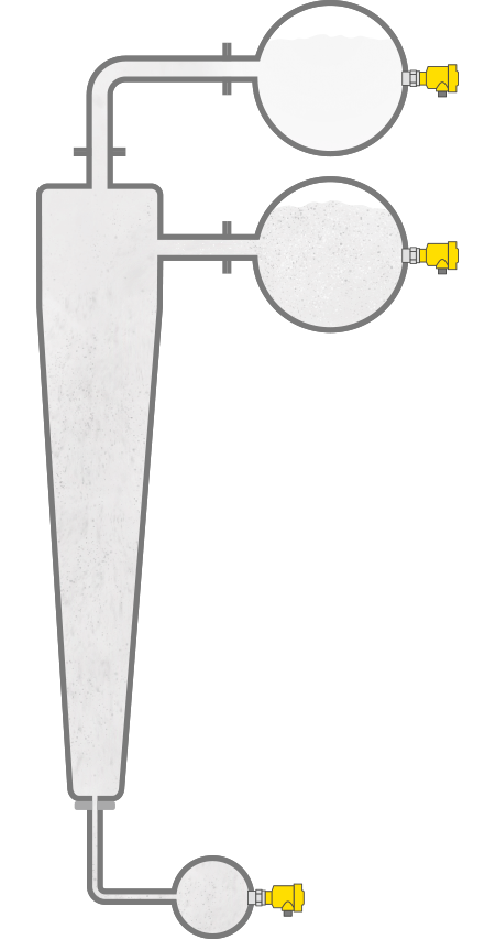 Drukmeting in de cleaner