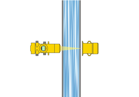 Soortelijkemassameting in het proces van loogregeneratie