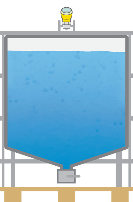 Niveaumeting in transporttanks voor vloeistoffen