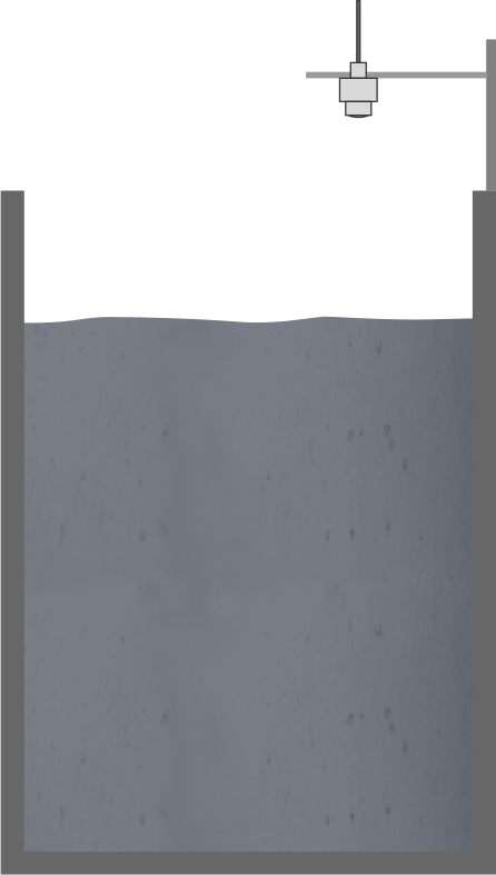 Niveaumeting in het meng- en vereffeningsbekken