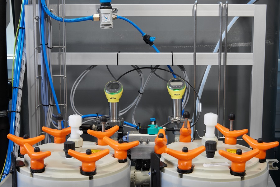 VEGABAR 38-Druckmessumformer im Einsatz