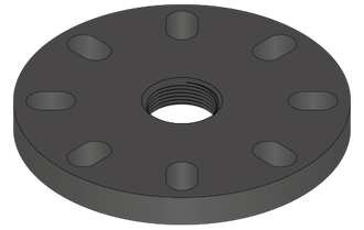 Universele schroefdraadflenzen voor VEGAPULS BASIC-lijn