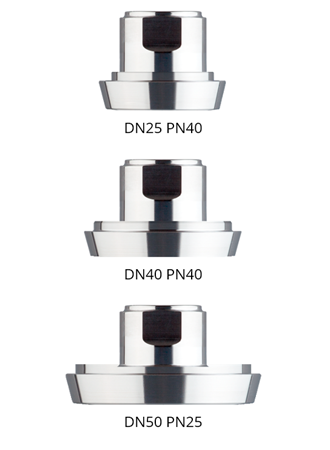 Hygiënische adapter voor G½"