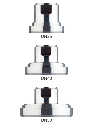 Hygiënische adapter voor G½"