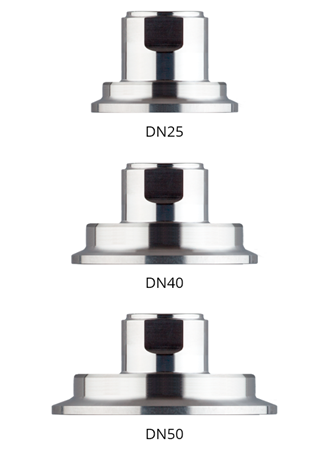 Hygiënische adapter voor G½"