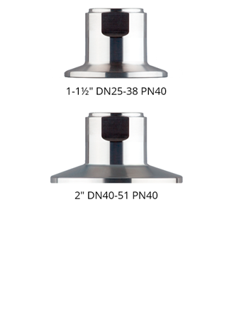 Hygiënische adapter voor G½"