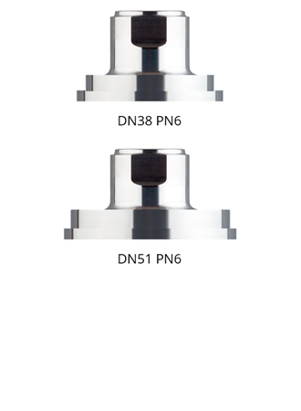 Hygiënische adapter voor G½"