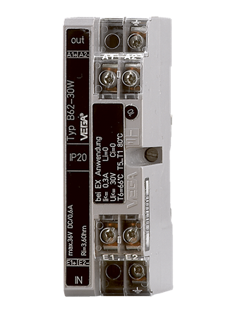 Overspanningsbeveiligingsapparaat B 62-30 W - Overspanningsbeveiligingen tweedraads voor Profibus-Pa en Foudation Fieldbus